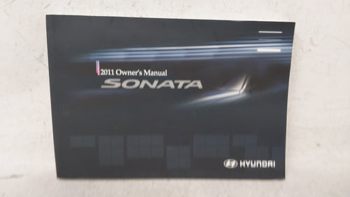 2011 Hyundai Sonata Owners Manual Book Guide OEM Used Auto Parts