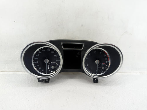 2015 Mercedes-Benz Ml350 Instrument Cluster Speedometer Gauges P/N:A166 900 78 13 Fits OEM Used Auto Parts