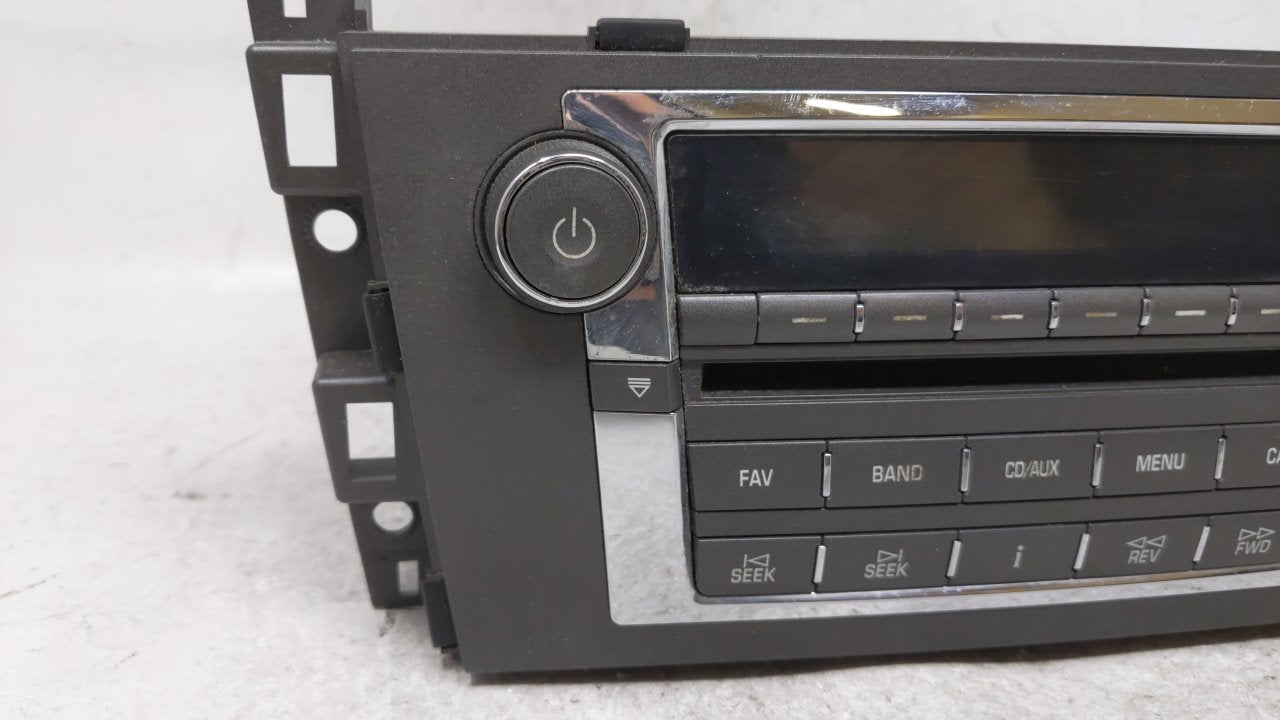 2008-2011 Cadillac Dts Radio AM FM Cd Player Receiver Replacement Fits 2008 2009 2010 2011 OEM Used Auto Parts - Oemusedautoparts1.com