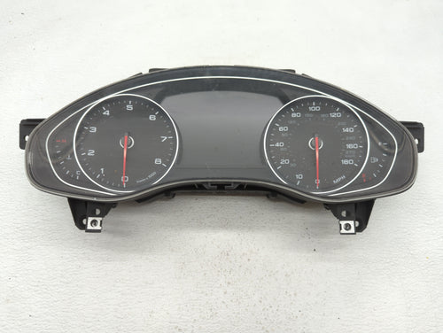 2012-2015 Audi A6 Instrument Cluster Speedometer Gauges P/N:4GB 920 983 E Fits 2012 2013 2014 2015 OEM Used Auto Parts