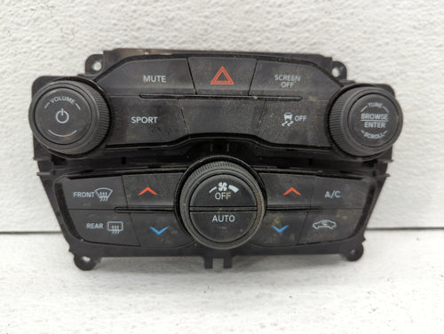 2017-2018 Dodge Challenger Climate Control Module Temperature AC/Heater Replacement P/N:5PG682XGAE Fits 2017 2018 OEM Used Auto Parts