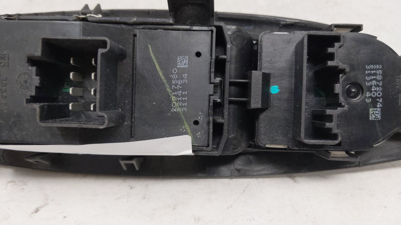 2013 Chevrolet Malibu Master Power Window Switch Replacement Driver Side Left P/N:20917580 22823885 Fits 2011 2012 OEM Used Auto Parts - Oemusedautoparts1.com