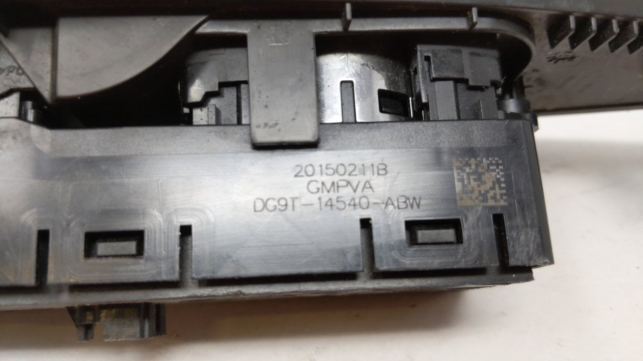 2013-2019 Ford Fusion Master Power Window Switch Replacement Driver Side Left P/N:DG9T-14540-ABW DS73-14A664-A Fits OEM Used Auto Parts - Oemusedautoparts1.com