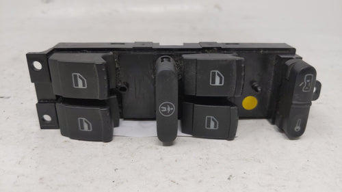 2000-2005 Volkswagen Passat Master Power Window Switch Replacement Driver Side Left P/N:1J4 959 857D VW 1J4 959 857B Fits OEM Used Auto Parts