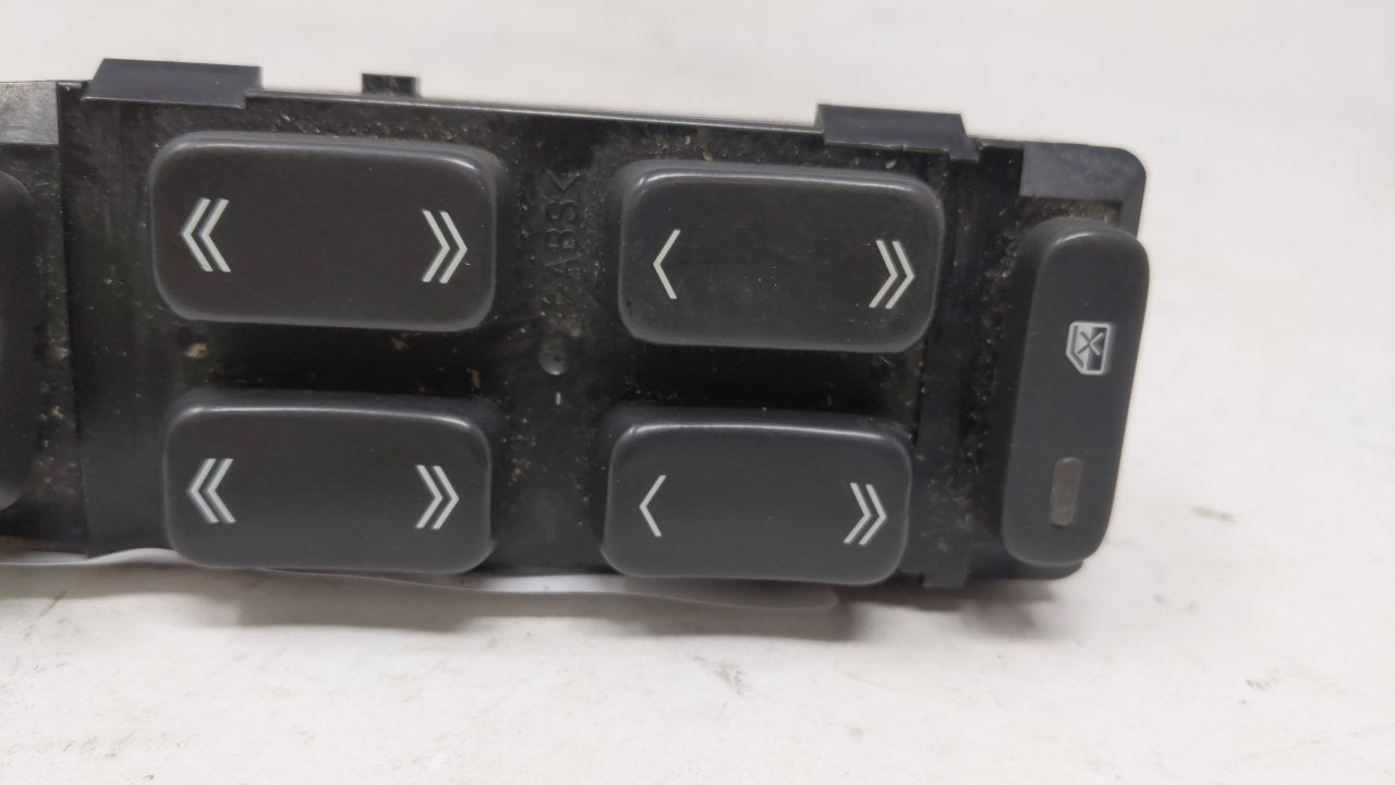 2004-2006 Cadillac Srx Master Power Window Switch Replacement Driver Side Left P/N:25749098 10363778 Fits 2003 2004 2005 2006 2007 OEM Used Auto Parts - Oemusedautoparts1.com