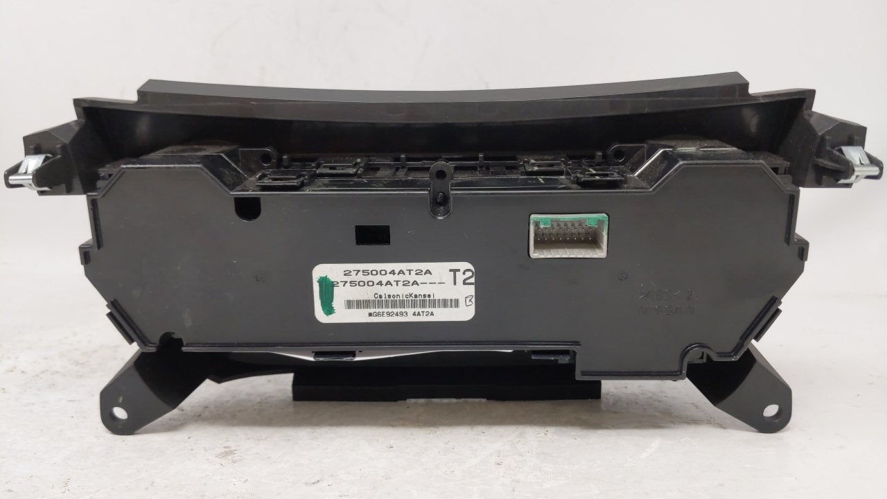 2015-2017 Nissan Sentra Climate Control Module Temperature AC/Heater Replacement P/N:275004AT2A Fits 2015 2016 2017 OEM Used Auto Parts - Oemusedautoparts1.com