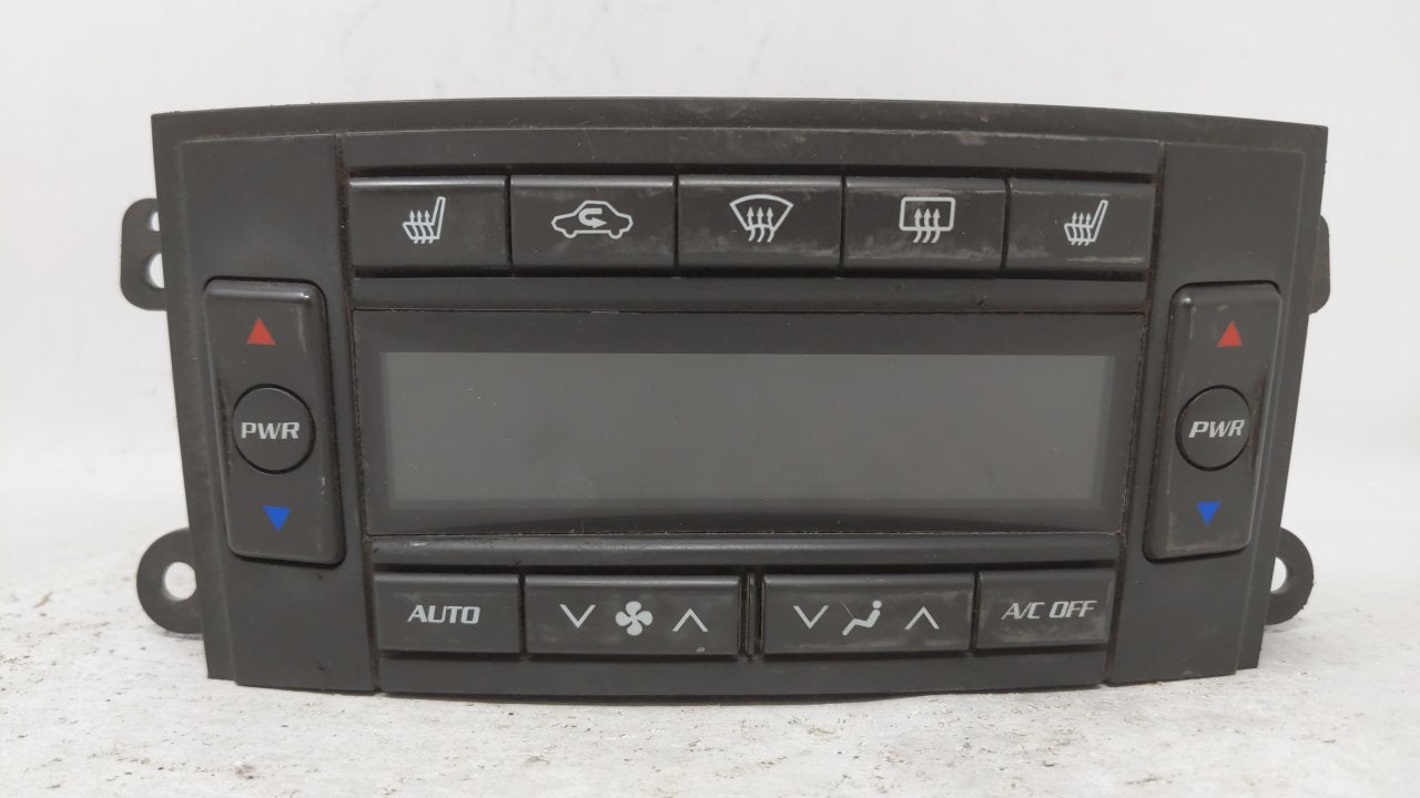 2004 Cadillac Srx Climate Control Module Temperature AC/Heater Replacement P/N:25774224 25765160 Fits OEM Used Auto Parts - Oemusedautoparts1.com