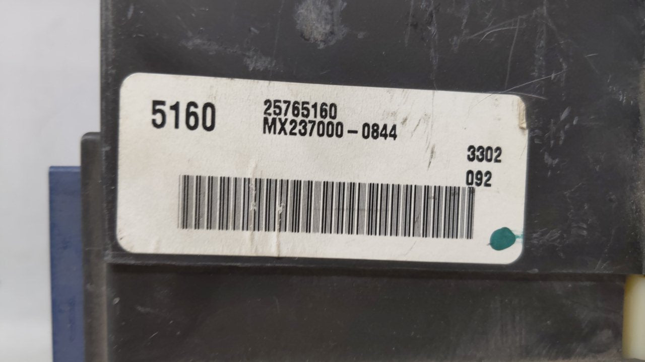 2004 Cadillac Srx Climate Control Module Temperature AC/Heater Replacement P/N:25774224 25765160 Fits OEM Used Auto Parts - Oemusedautoparts1.com