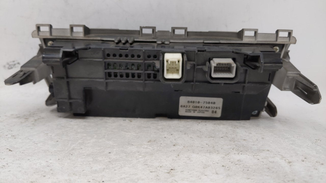 2010-2012 Lexus Hs250h Ac Heater Climate Control 84010-75040 63245 - Oemusedautoparts1.com