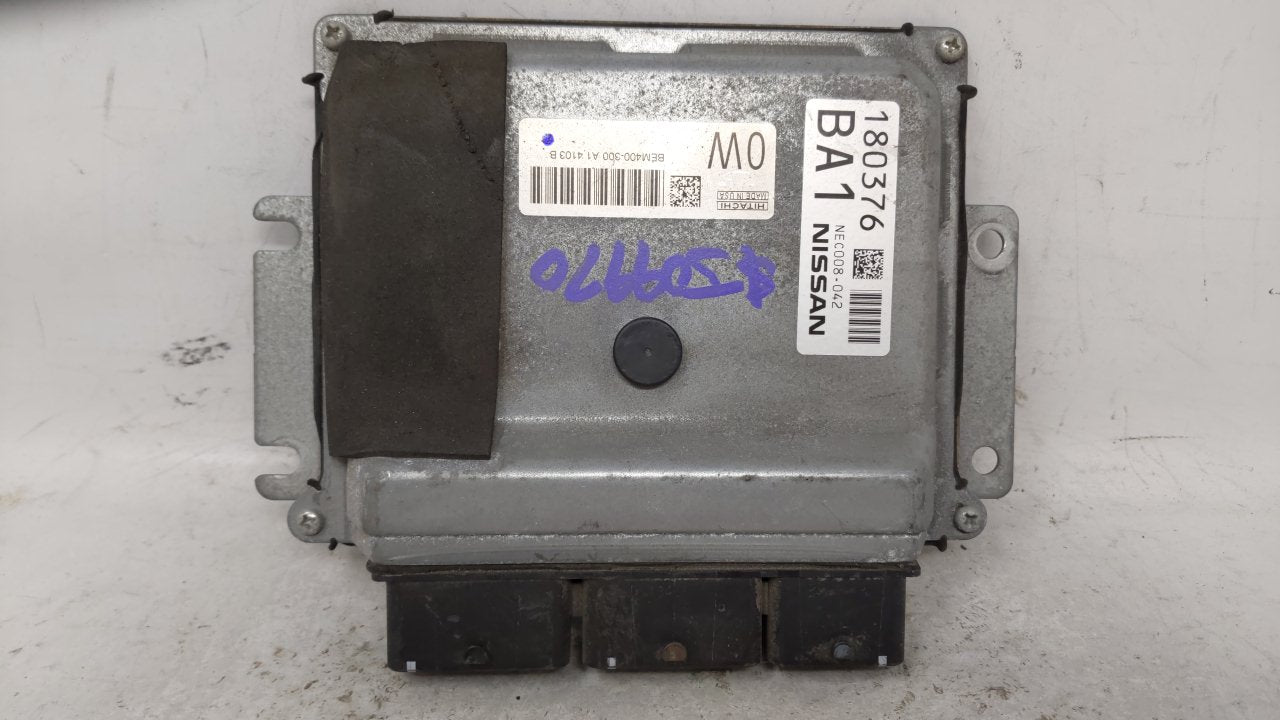 2013-2014 Nissan Altima PCM Engine Computer ECU ECM PCU OEM P/N:MEC300-040 D1 MEC300-001 A1 Fits 2013 2014 OEM Used Auto Parts - Oemusedautoparts1.com