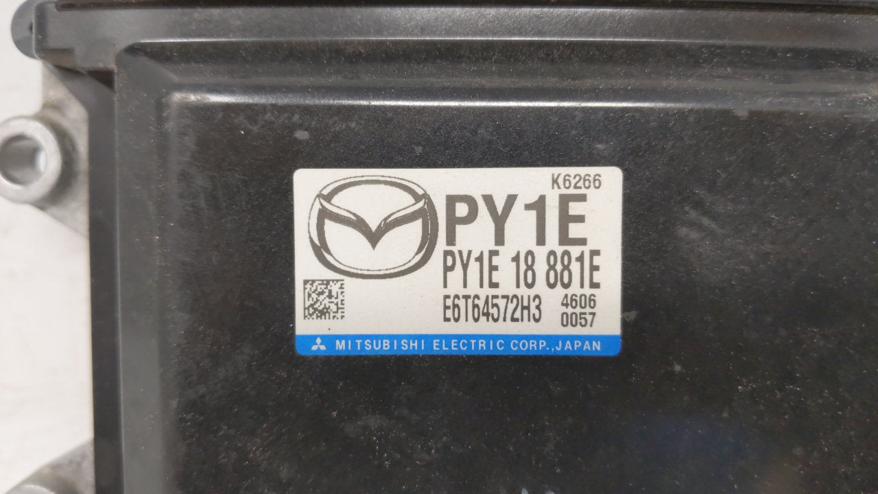 2014 Mazda 6 PCM Engine Computer ECU ECM PCU OEM P/N:PY1E 18 881E Fits OEM Used Auto Parts - Oemusedautoparts1.com