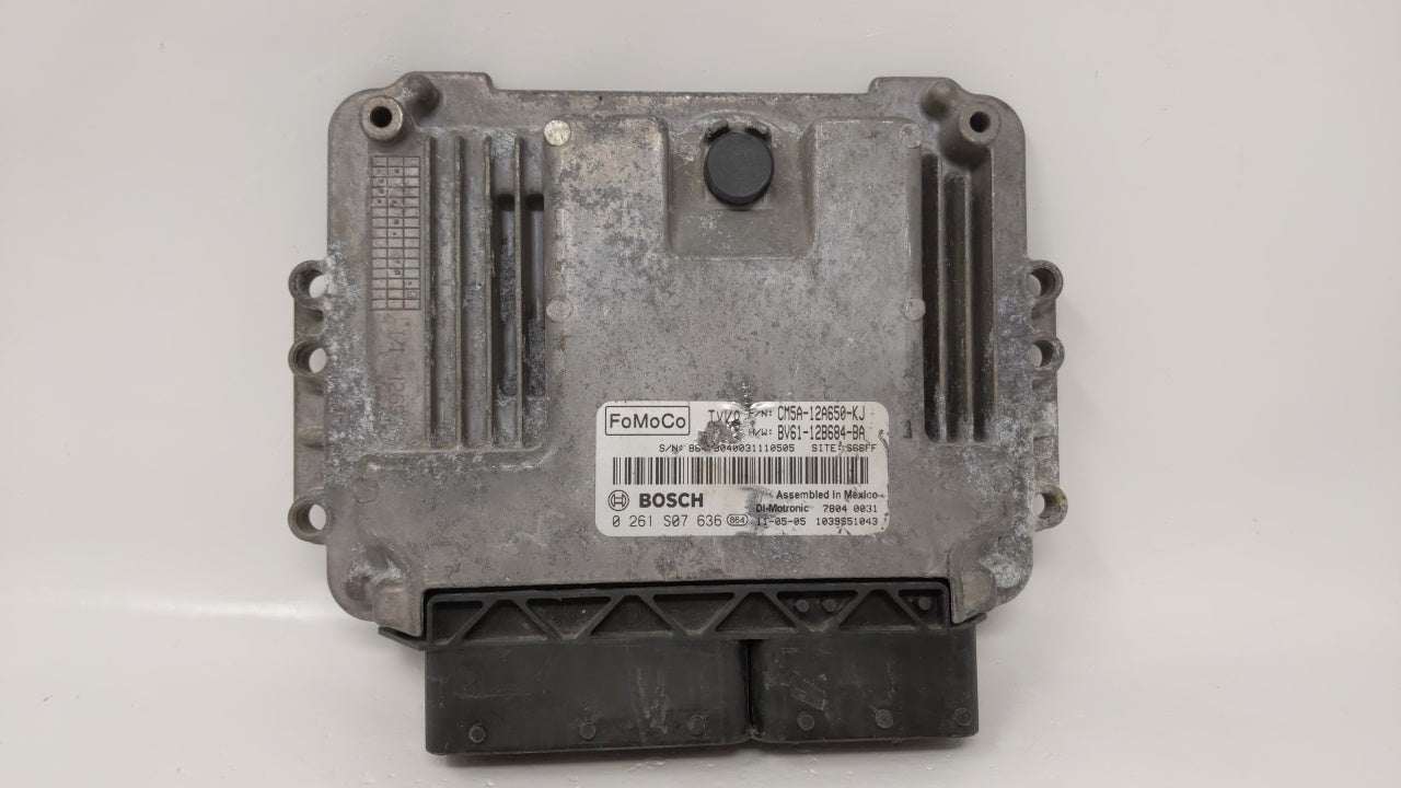 2012-2012 Ford Focus Engine Computer Ecu Pcm Ecm Pcu Oem Cm5a-12a650-kj 65371 - Oemusedautoparts1.com