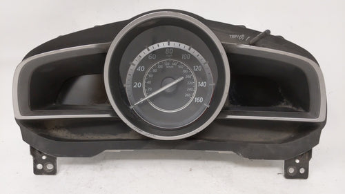 2014 Mazda 3 Instrument Cluster Speedometer Gauges P/N:HABHN1F Fits OEM Used Auto Parts