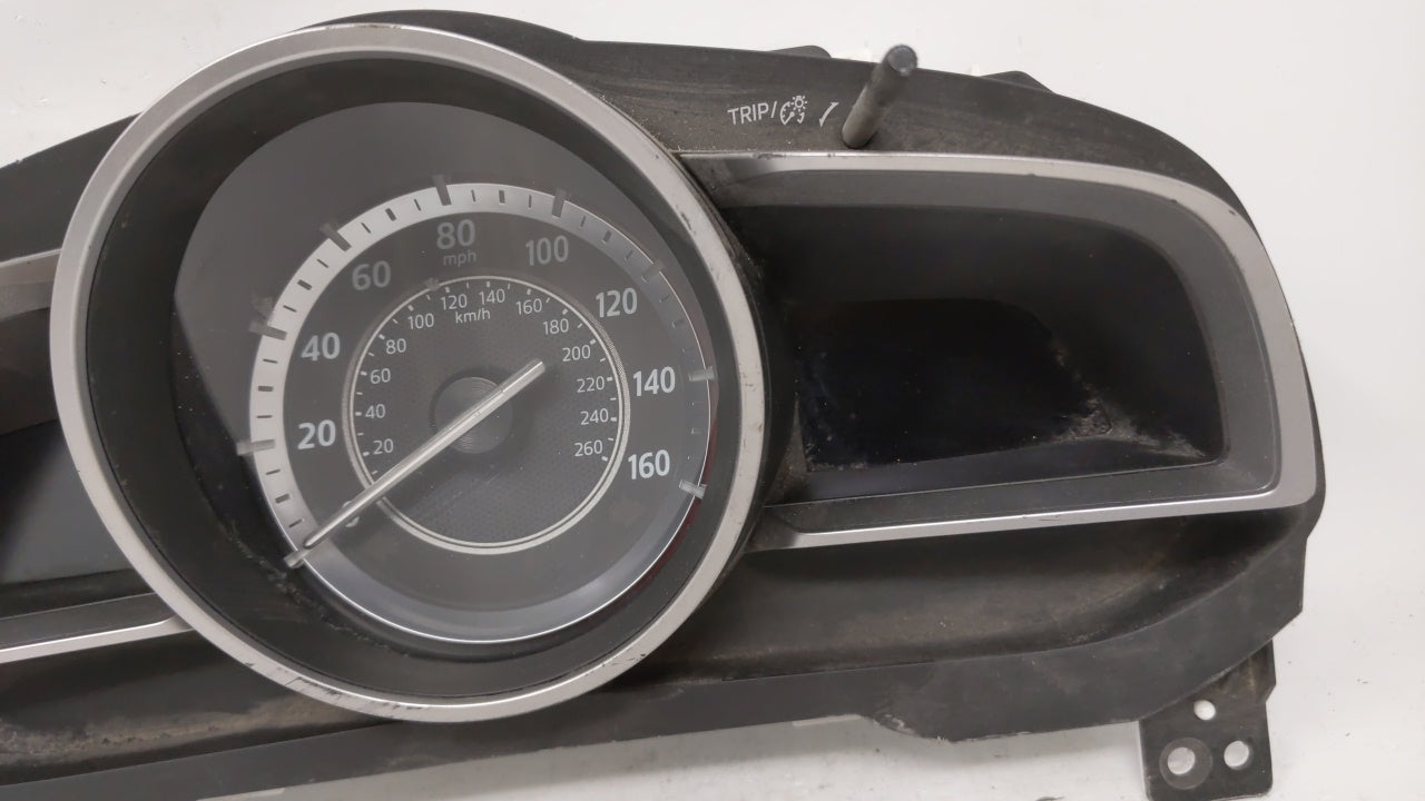 2014 Mazda 3 Instrument Cluster Speedometer Gauges P/N:HABHN1F Fits OEM Used Auto Parts - Oemusedautoparts1.com