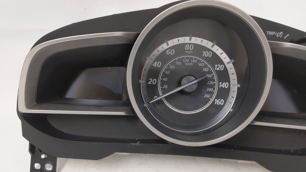 2014 Mazda 3 Instrument Cluster Speedometer Gauges P/N:HABHN1F Fits OEM Used Auto Parts - Oemusedautoparts1.com