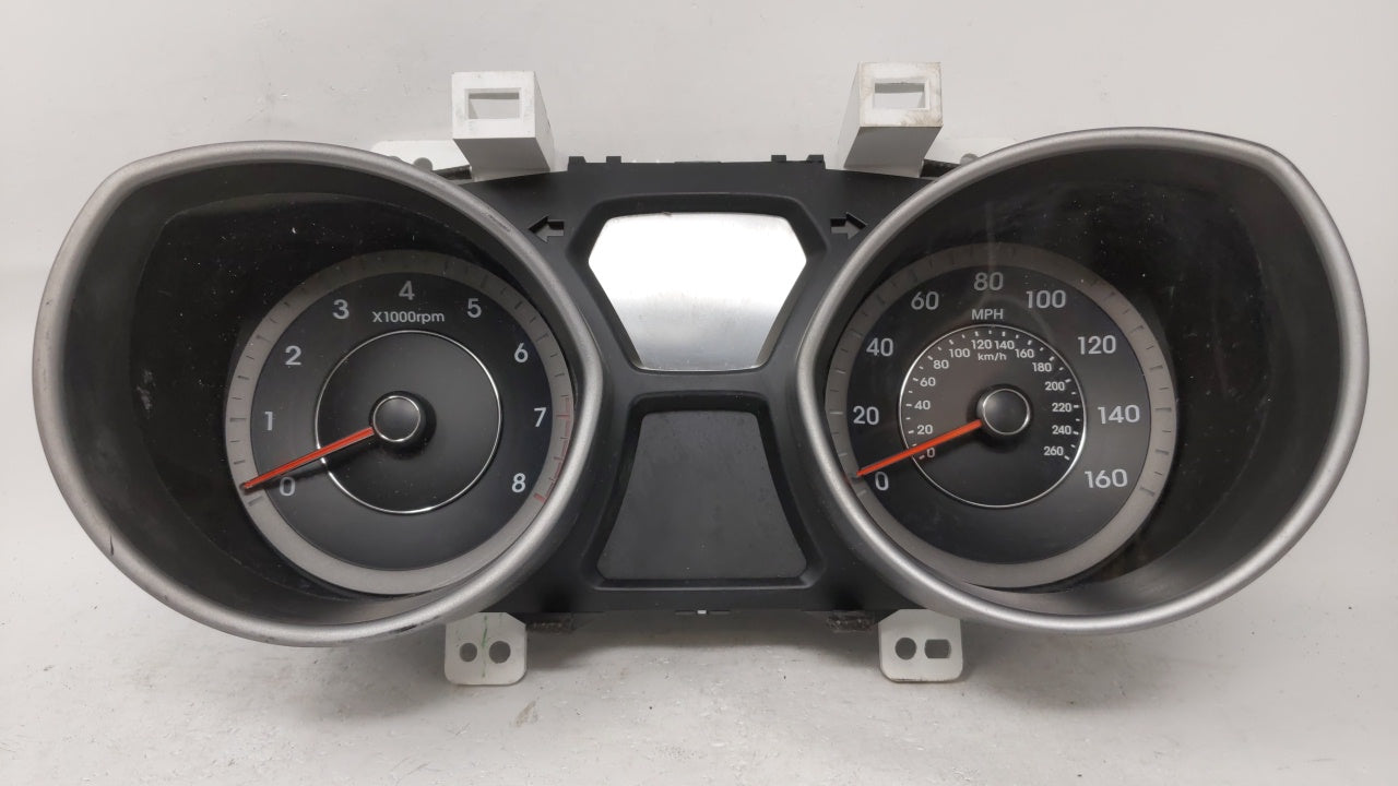 2014-2016 Hyundai Elantra Instrument Cluster Speedometer Gauges P/N:94004-3X240 Fits 2014 2015 2016 OEM Used Auto Parts - Oemusedautoparts1.com