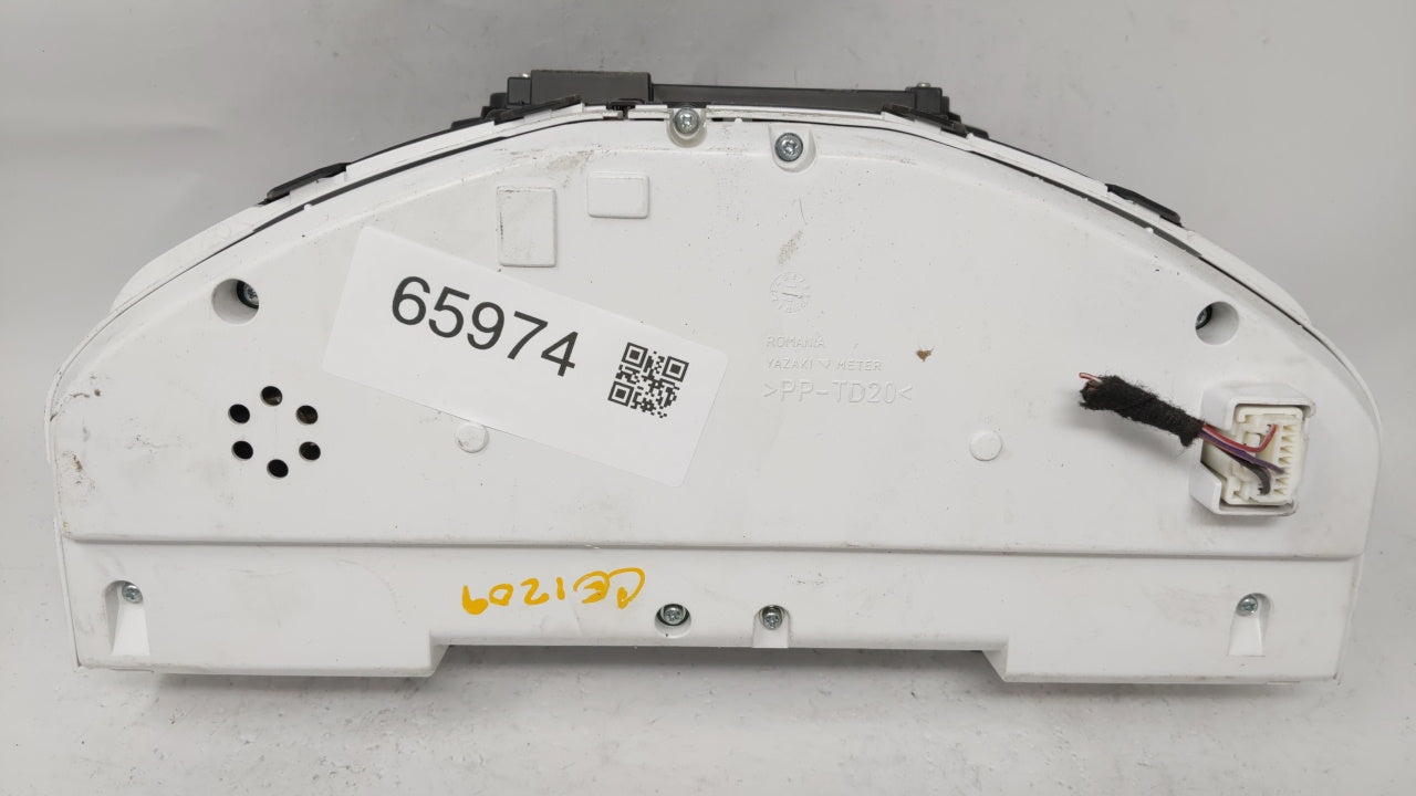 2014 Volvo Xc60 Instrument Cluster Speedometer Gauges P/N:31343326AA Fits OEM Used Auto Parts - Oemusedautoparts1.com