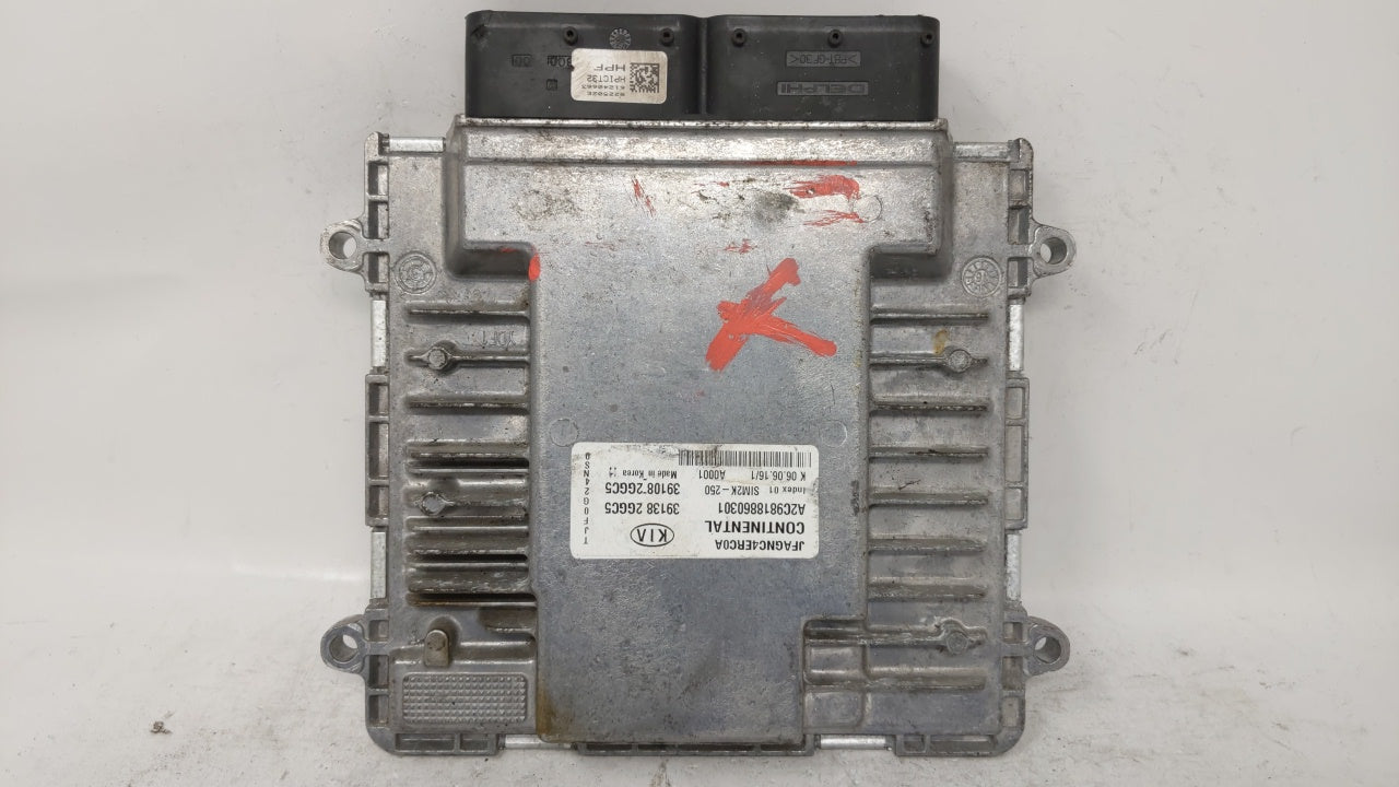 2016-2018 Kia Optima PCM Engine Computer ECU ECM PCU OEM P/N:39138-2GGC5 39108-2GGC5 Fits 2016 2017 2018 OEM Used Auto Parts - Oemusedautoparts1.com