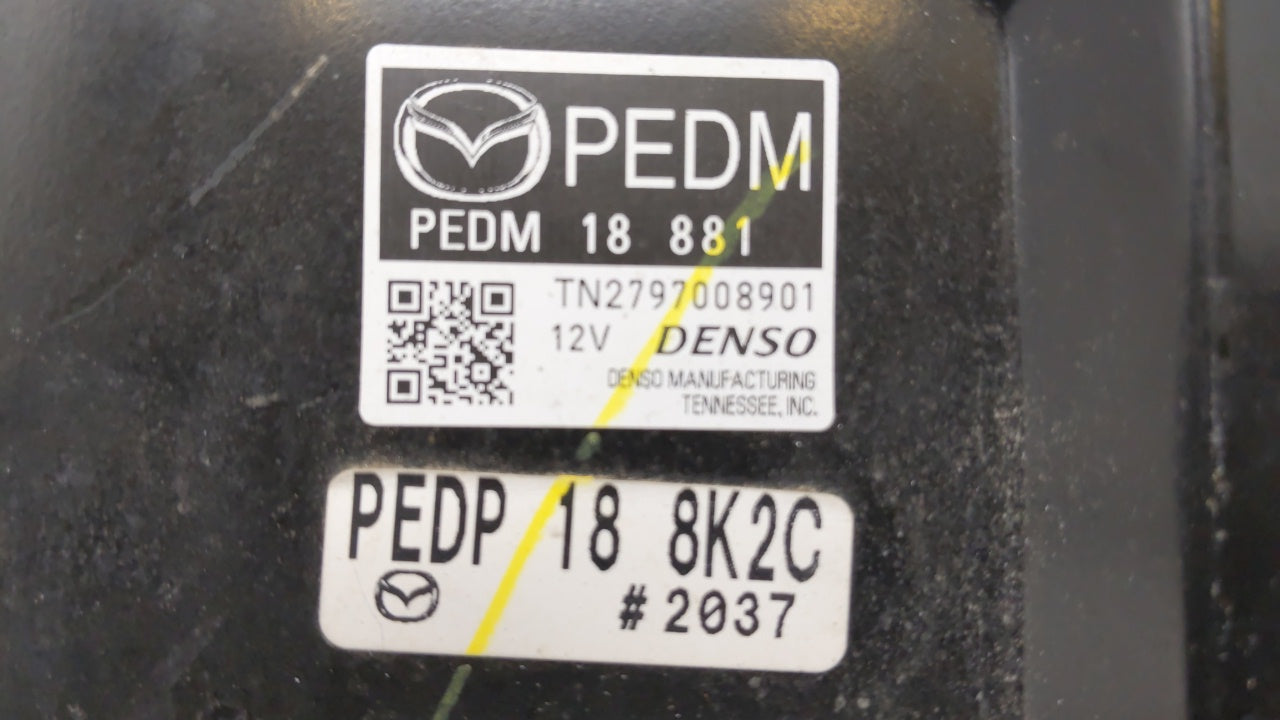 2014 Mazda 3 PCM Engine Computer ECU ECM PCU OEM P/N:PEDM 18 881 Fits OEM Used Auto Parts - Oemusedautoparts1.com