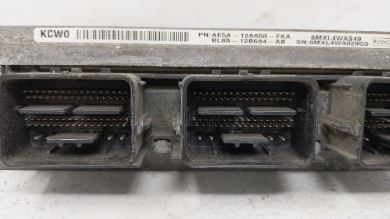 2012-2012 Ford Fusion Engine Computer Ecu Pcm Ecm Pcu Oem 67542 - Oemusedautoparts1.com