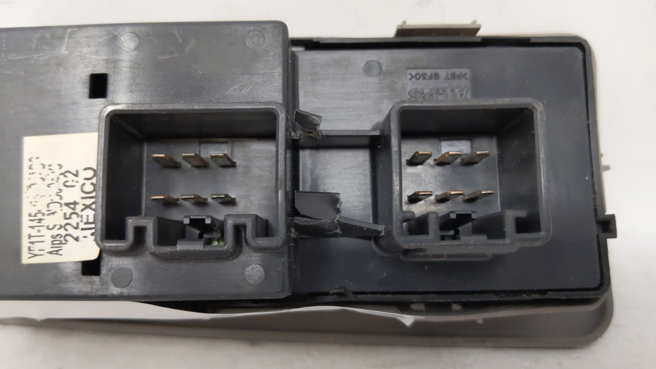 2000 Ford Sable Master Power Window Switch Replacement Driver Side Left Fits OEM Used Auto Parts - Oemusedautoparts1.com