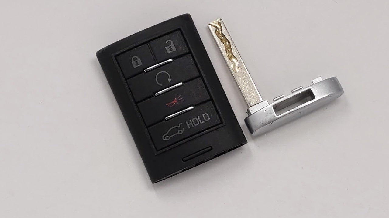 Cadillac Ats Keyless Entry Remote Fob NBG009768T 22856930 5 buttons - Oemusedautoparts1.com