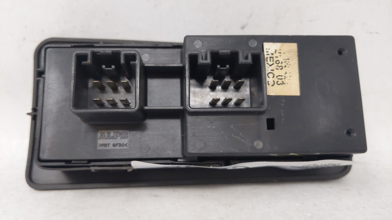 2000 Mercury Sable Master Power Window Switch Replacement Driver Side Left Fits OEM Used Auto Parts - Oemusedautoparts1.com