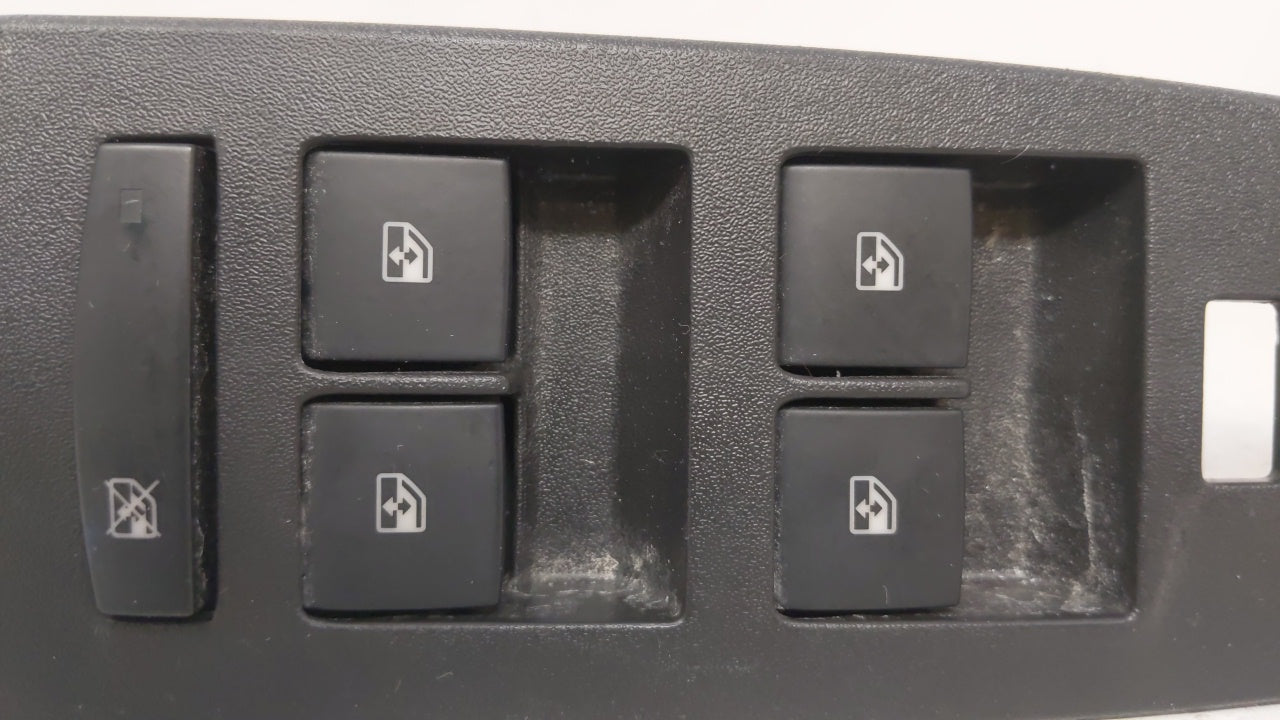 2010 Gmc Terrain Master Power Window Switch Replacement Driver Side Left Fits OEM Used Auto Parts - Oemusedautoparts1.com