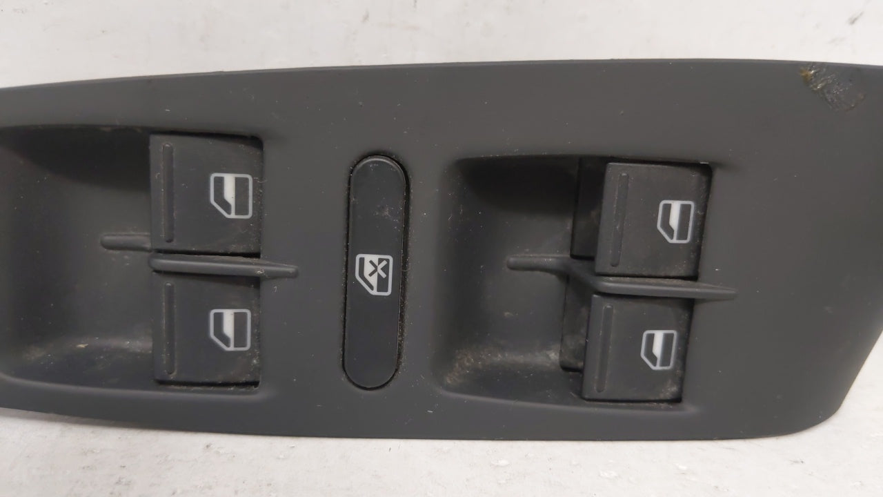 2009 Volkswagen Cc Master Power Window Switch Replacement Driver Side Left Fits OEM Used Auto Parts - Oemusedautoparts1.com