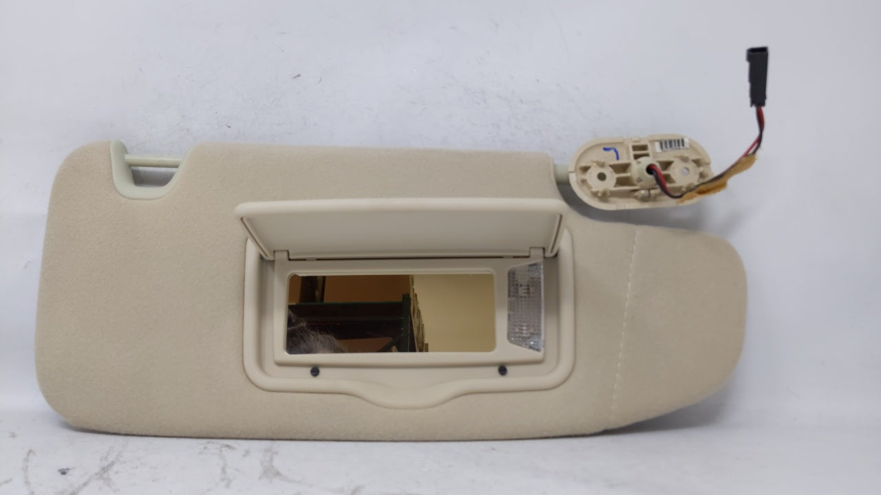 2006-2009 Ford Fusion Passenger Right Sun Visor Sunvisor Beige 71264 Mirror - Oemusedautoparts1.com