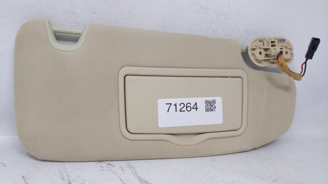 2006-2009 Ford Fusion Passenger Right Sun Visor Sunvisor Beige 71264 Mirror - Oemusedautoparts1.com