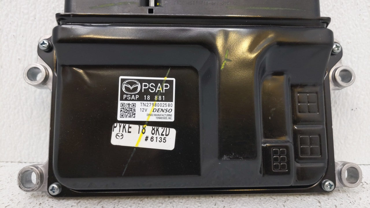 2010 Mazda Cx-7 PCM Engine Computer ECU ECM PCU OEM P/N:PSAP 18 881 Fits OEM Used Auto Parts - Oemusedautoparts1.com