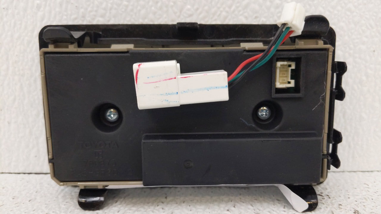 2015-2019 Toyota Sienna Climate Control Module Temperature AC/Heater Replacement P/N:55412-08060 750 875 Fits OEM Used Auto Parts - Oemusedautoparts1.com