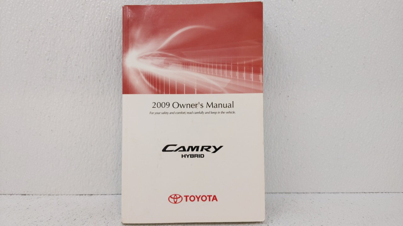 2009 Toyota Camry Owners Manual Book Guide OEM Used Auto Parts - Oemusedautoparts1.com