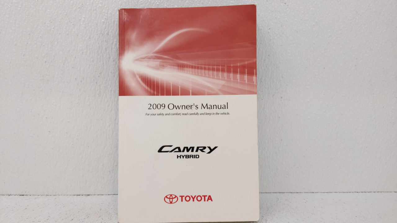 2009 Toyota Camry Owners Manual Book Guide OEM Used Auto Parts - Oemusedautoparts1.com