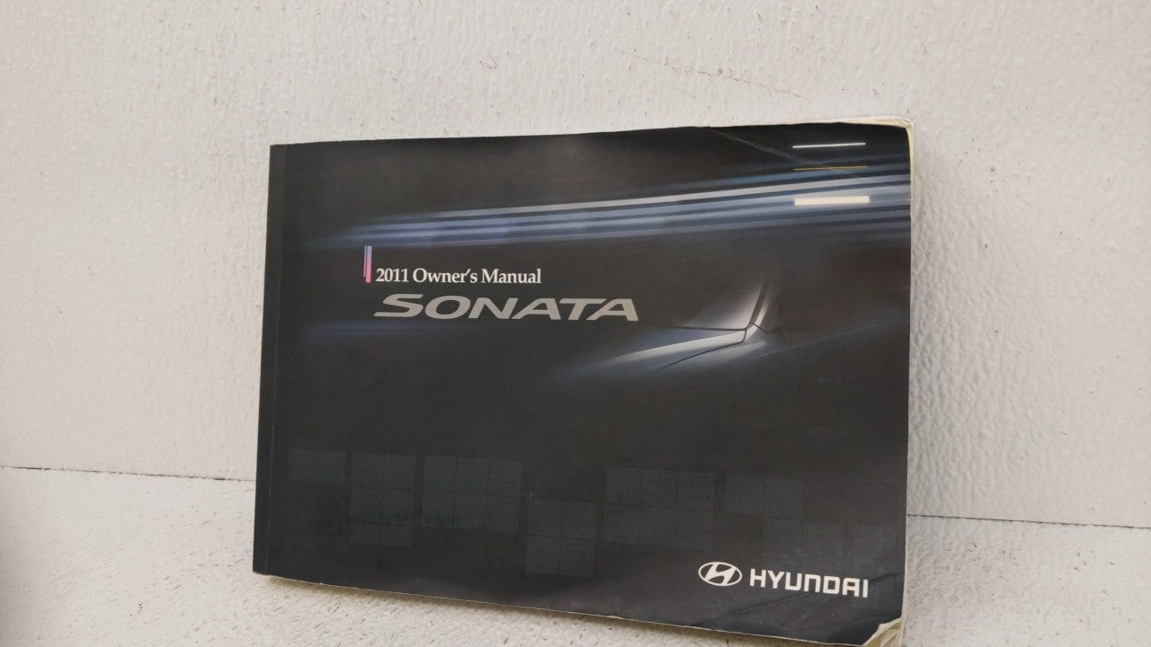 2011 Hyundai Sonata Owners Manual Book Guide OEM Used Auto Parts - Oemusedautoparts1.com