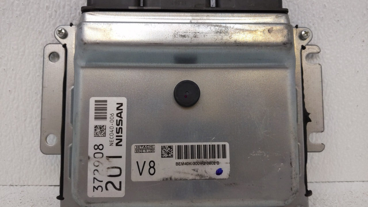 2018 Nissan Altima PCM Engine Computer ECU ECM PCU OEM P/N:NEC026-076 NEC029-053 Fits OEM Used Auto Parts - Oemusedautoparts1.com