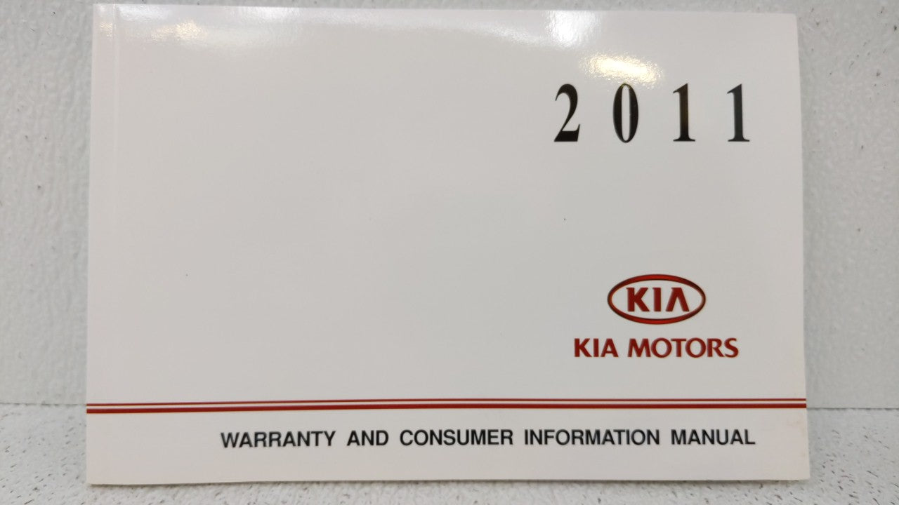 2011 Kia Optima Owners Manual Book Guide OEM Used Auto Parts - Oemusedautoparts1.com