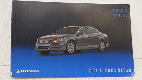 2011 Honda Accord Owners Manual Book Guide OEM Used Auto Parts