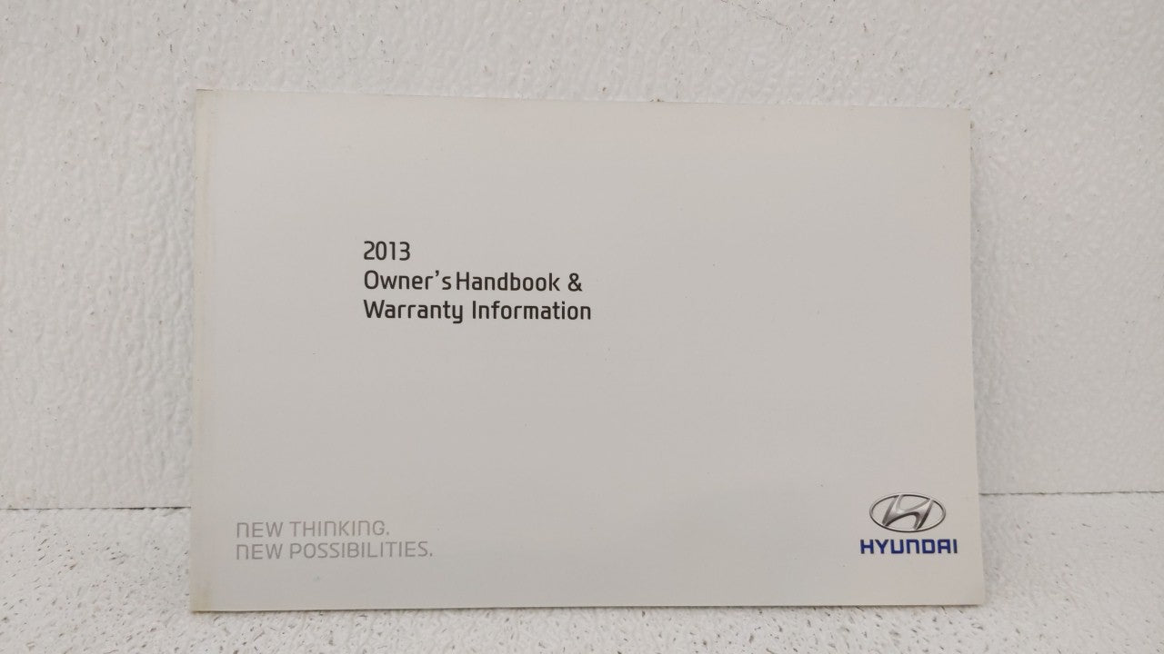 2013 Hyundai Sonata Owners Manual Book Guide OEM Used Auto Parts - Oemusedautoparts1.com