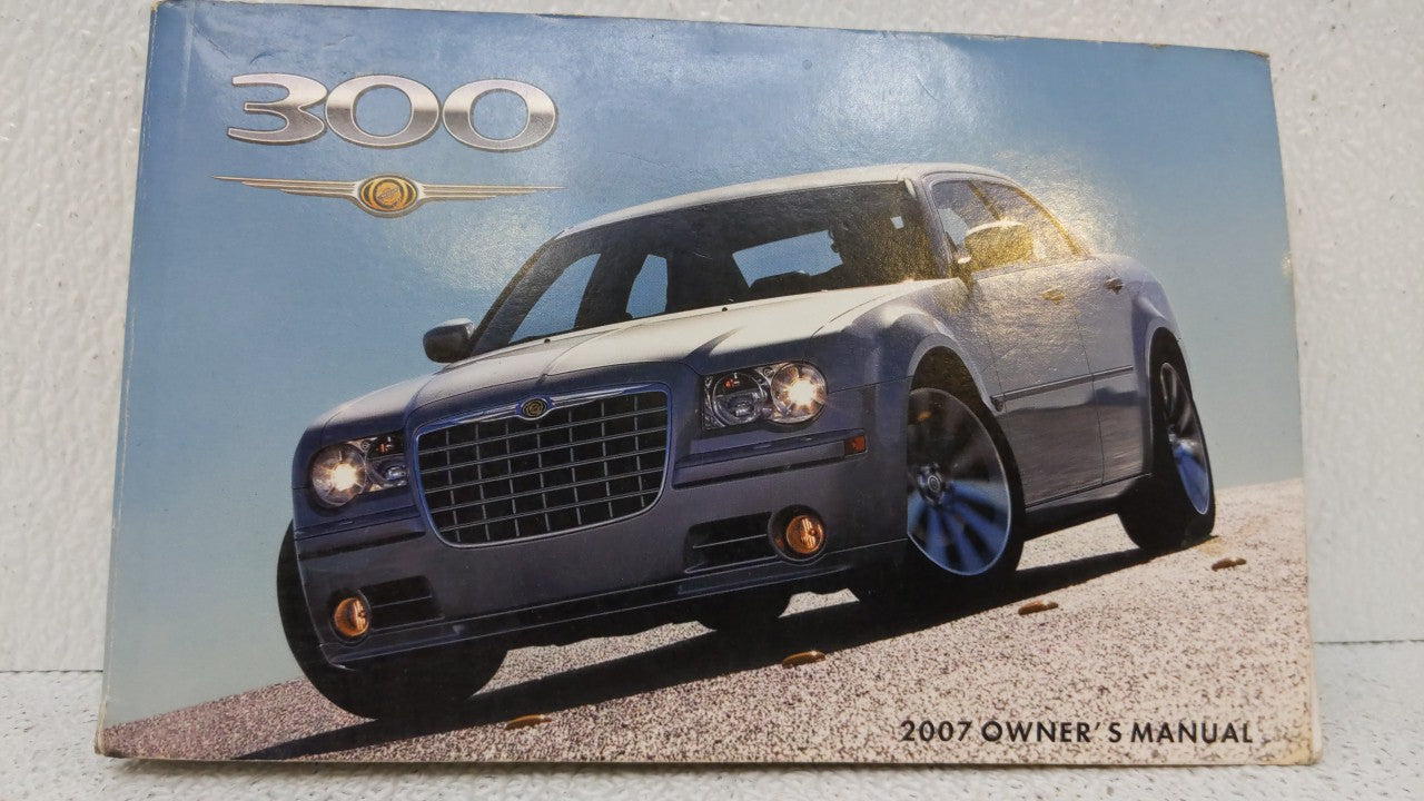 2007 Chrysler 300 Owners Manual Book Guide OEM Used Auto Parts - Oemusedautoparts1.com