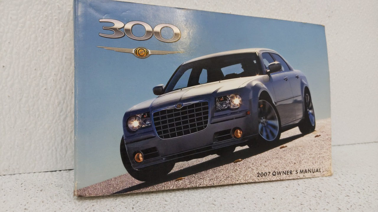 2007 Chrysler 300 Owners Manual Book Guide OEM Used Auto Parts - Oemusedautoparts1.com