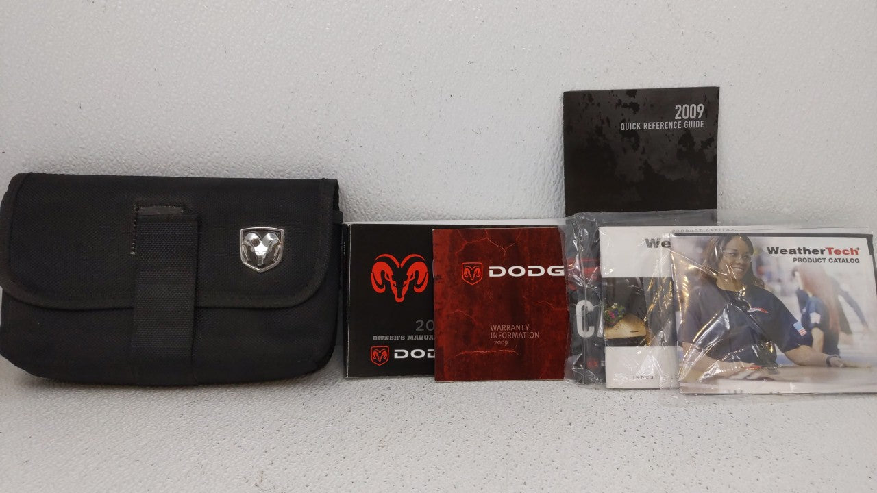 2009 Dodge Caliber Owners Manual Book Guide OEM Used Auto Parts - Oemusedautoparts1.com