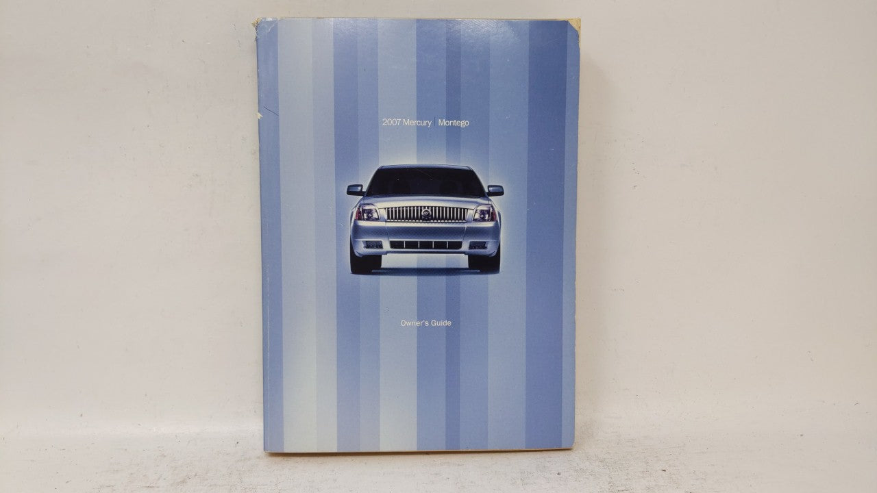 2007 Mercury Montego Owners Manual Book Guide OEM Used Auto Parts - Oemusedautoparts1.com