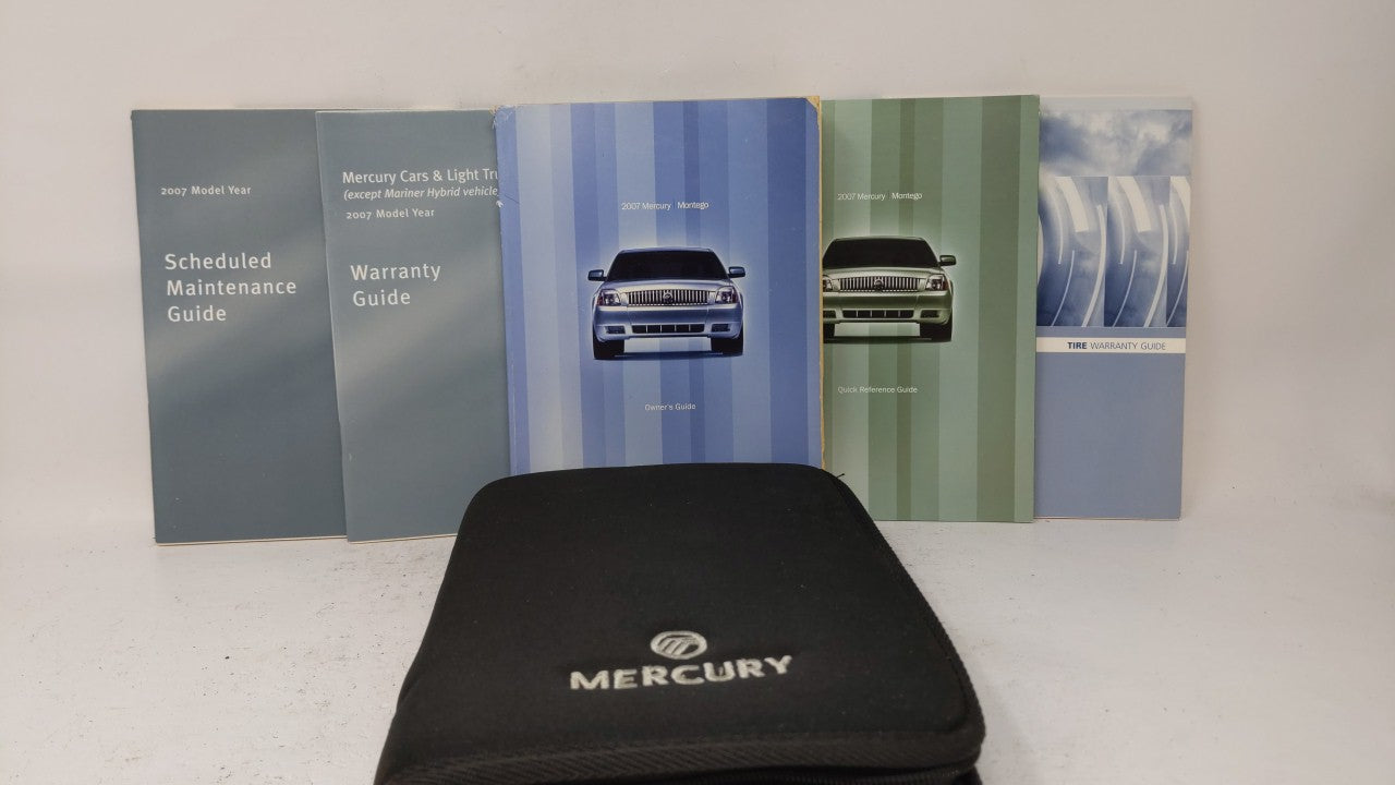 2007 Mercury Montego Owners Manual Book Guide OEM Used Auto Parts - Oemusedautoparts1.com