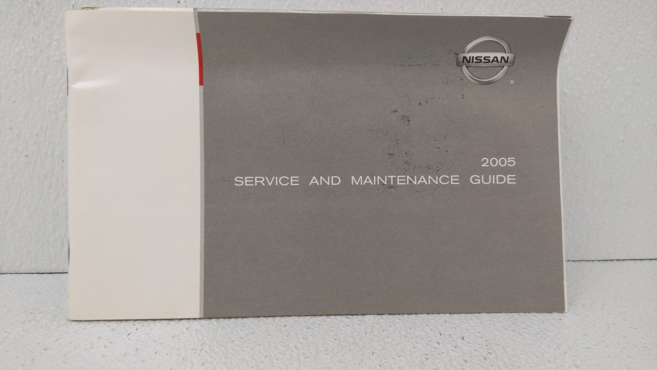 2005 Nissan Pathfinder Owners Manual Book Guide OEM Used Auto Parts - Oemusedautoparts1.com