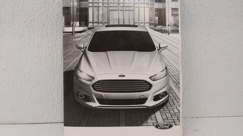 2014 Ford Fusion Owners Manual Book Guide OEM Used Auto Parts