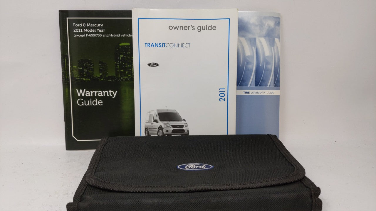 2011 Ford Transit Connect Owners Manual Book Guide OEM Used Auto Parts - Oemusedautoparts1.com