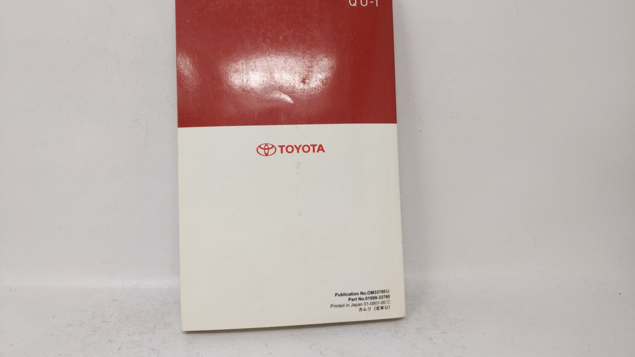 2009 Toyota Camry Owners Manual 72765 - Oemusedautoparts1.com