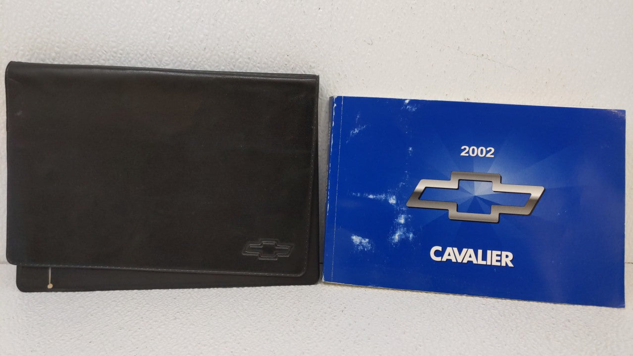 2002 Chevrolet Cavalier Owners Manual Book Guide OEM Used Auto Parts - Oemusedautoparts1.com